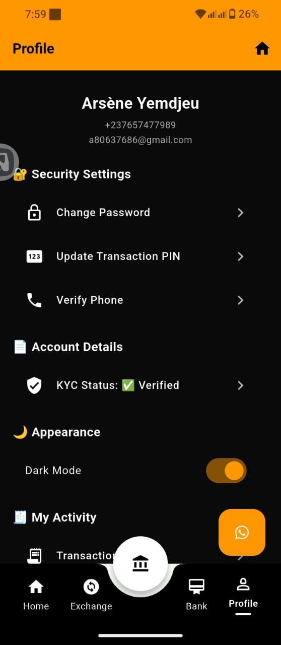 MYA SWITCH — Profile