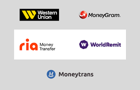 Western Union, MoneyGram, Ria, WorldRemit, Moneytrans